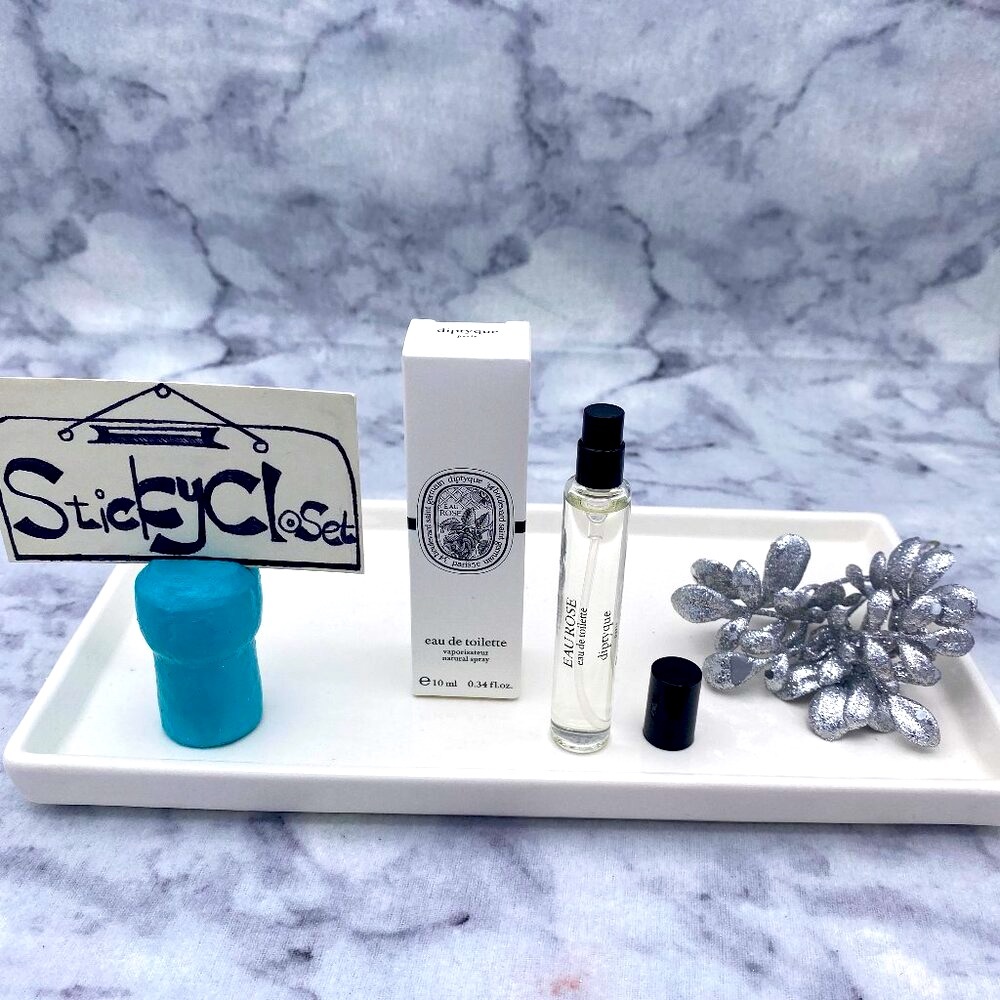 Diptyque Eau Rose EDT Floral Damascena Lychee-Travel Size 10ml,0.33oz-BOXED-NEW